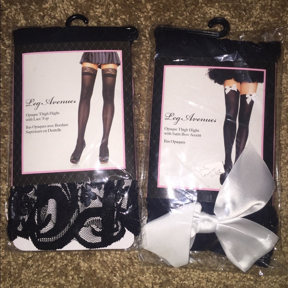 Leg avenue thigh high stockings